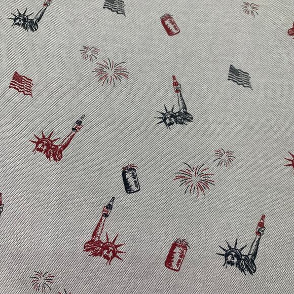 Travis Mathew Mens XL Justice In Beer Fireworks 4th of July Polo Shirt - Picture 6 of 7